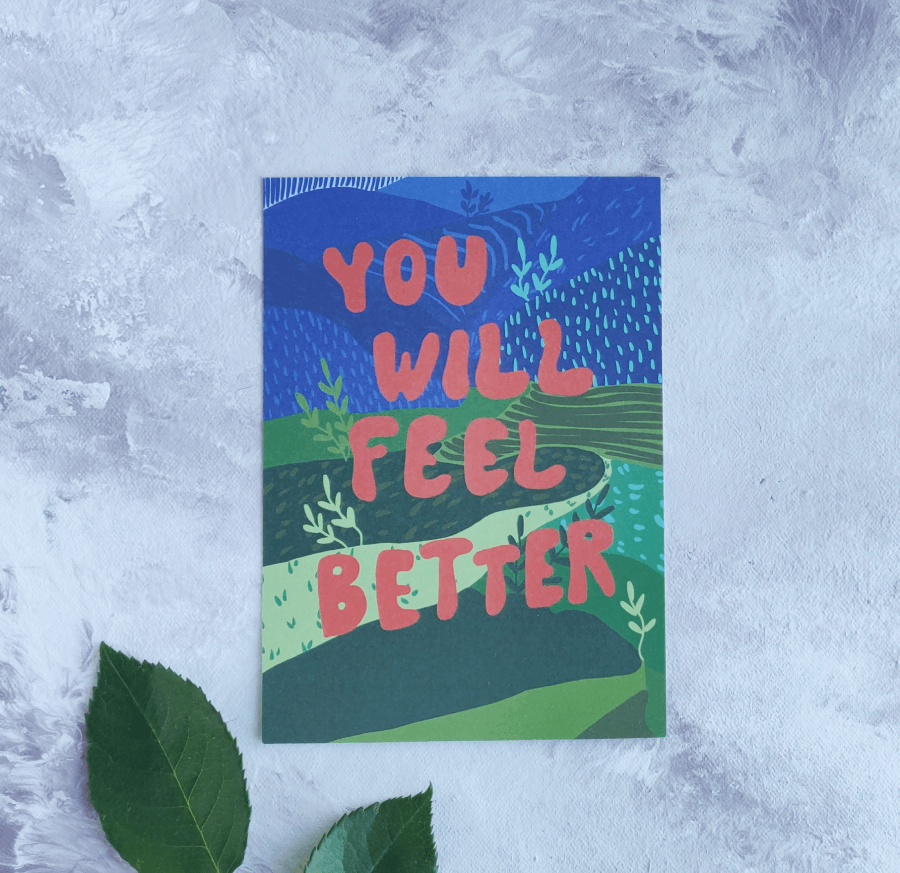 You Will Feel Better -kortti | Pikku paperi