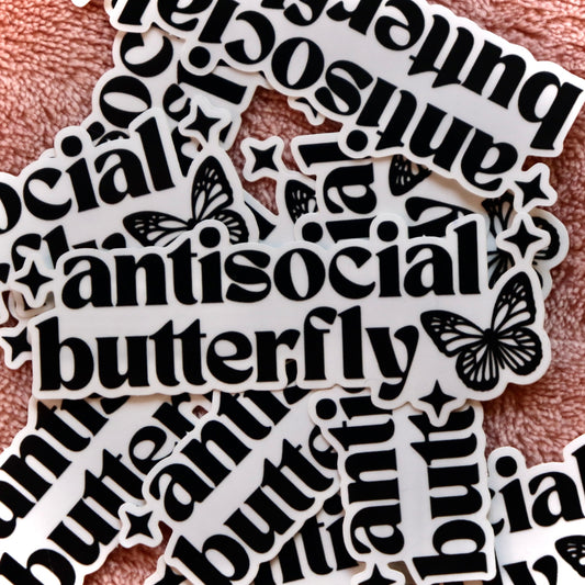 Antisocial butterfly - vinyylitarra